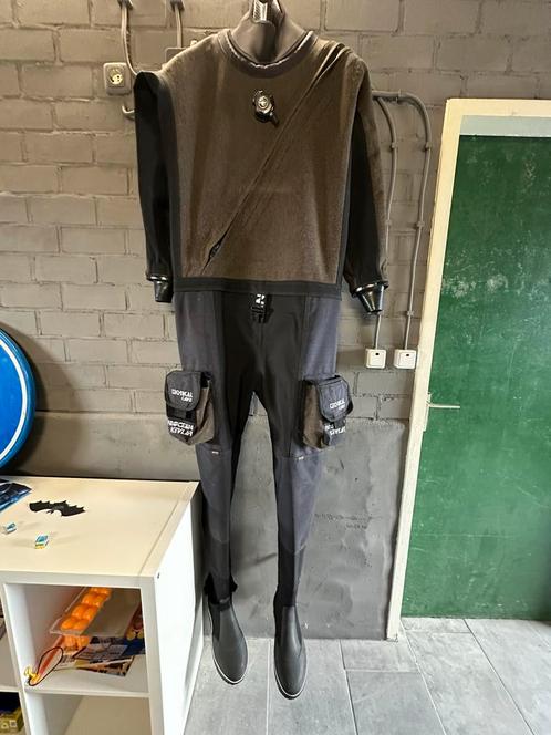 Trilaminaat droogpak Procean Technical Cave Kevlar 180cm, Watersport en Boten, Duiken, Zo goed als nieuw, Duikpak, Ophalen of Verzenden