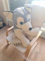 Grote hondenknuffel Husky, Ophalen of Verzenden, Gebruikt