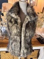 Nieuw, chique Grijs-Beige-Wit bodywarmer Marc Cain 38/nr3., Verzenden, Nieuw, Maat 38/40 (M), Grijs