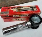 Vintage vuurtoren flitsvergroter 5x Light House Electric Co, Caravans en Kamperen, Ophalen of Verzenden, Gebruikt, Batterij