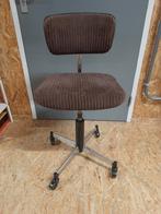 Stoll giroflex vintage bureaustoel bruin ru, Gebruikt, Bureaustoel, Bruin, Ophalen