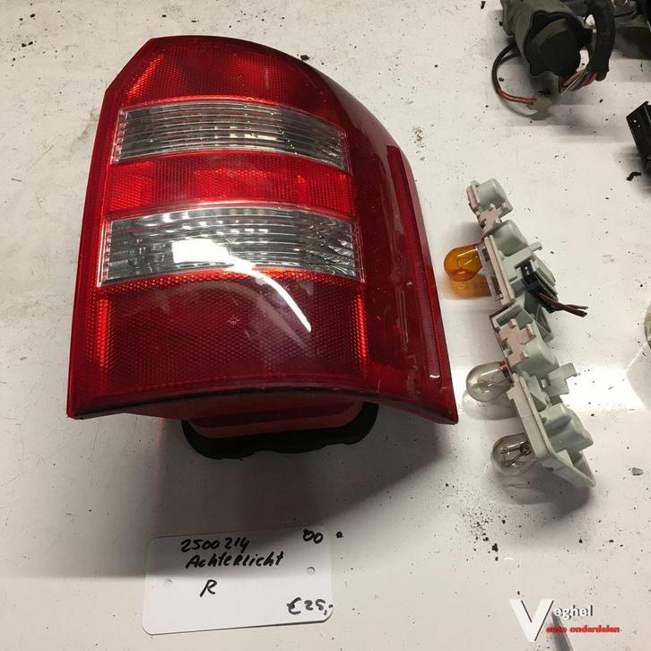 Audi A 2 1.4 B 2000 2500214 Achterlicht Rechts, Auto-onderdelen, Verlichting, Gebruikt, Ophalen of Verzenden