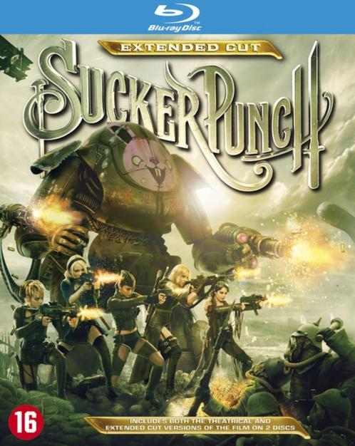Sucker Punch (2BRD Extended Cut) - Emily Browning, Cd's en Dvd's, Blu-ray, Zo goed als nieuw, Actie, Verzenden