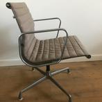 Vintage Herman Miller Eames Aluminium stoel 108 gepolijst, Huis en Inrichting, Stoelen, Ophalen, Gebruikt, Zwart, Nvt