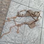 Oude leren paarden kopstuk, Dieren en Toebehoren, Ophalen of Verzenden, Gebruikt, Overige soorten