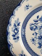 Ontbijtbordjes BLUE ROSE 4 Fine China Japan Borden, Ophalen of Verzenden