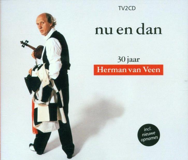 Herman van Veen - Nu en dan, 30 jaar - 2 cd's, Cd's en Dvd's, Cd's | Nederlandstalig, Zo goed als nieuw, Levenslied of Smartlap