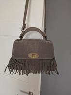 Tas suède, Sieraden, Tassen en Uiterlijk, Tassen | Damestassen, Ophalen of Verzenden, Nieuw, Grijs, Handtas