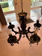 Kroonluchter zwart, Ophalen of Verzenden, Gebruikt, Metaal