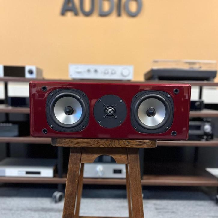 Xanadu C9-2 donker rood centerspeaker (occasion), Audio, Tv en Foto, Luidsprekers, Gebruikt, Center speaker, 60 tot 120 watt, Overige merken