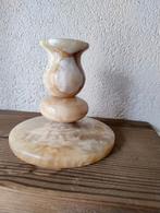 Vintage marmeren kaarsenhouder, Ophalen of Verzenden, Overige materialen, Minder dan 25 cm