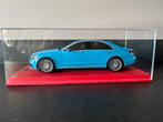 Mercedes Benz AMG S65 “Final Edit” W222 1:18 Porcelain blue, Ophalen of Verzenden, Nieuw, Auto, Overige merken
