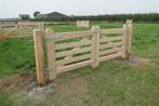 tuinpoort veldhekken houten hek poort toegangspoort landhek, Tuin en Terras, Ophalen, 100 tot 150 cm, Nieuw, Hout