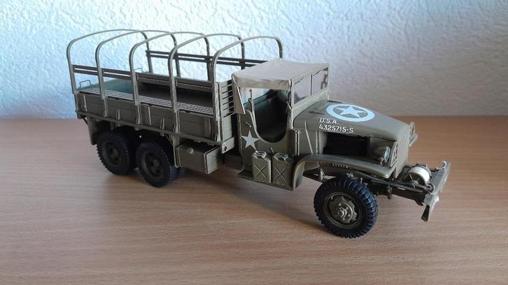 US 2,5 ton 6x6 Legertruck., Hobby en Vrije tijd, Modelbouw | Auto's en Voertuigen, Zo goed als nieuw, Truck, Groter dan 1:32, Tamiya
