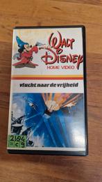 Ex rental Walt Disney - vlucht naar de vrijheid, Cd's en Dvd's, VHS | Film, Alle leeftijden, Ophalen of Verzenden, Zo goed als nieuw