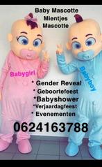 Gender Reveal mascotte te huur, Hobby en Vrije tijd, Feestartikelen | Verhuur, Ophalen of Verzenden, Zo goed als nieuw