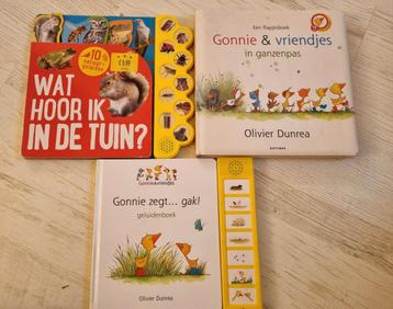 3 leuke en leerzame kinderboeken 2 met geluid beschikbaar voor biedingen
