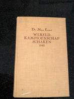 Wereldkampioenschap Schaken 1948 - Dr. Max Euwe, Boeken, Ophalen of Verzenden, Gelezen, Denksport
