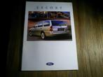 Ford Escort o.a. RS en Cabrio 4 / 1998 44 pag., Verzenden, Zo goed als nieuw, Ford