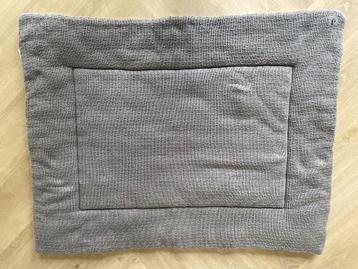 Te koop: Jollein Boxkleed Bliss Knit 80x100cm – Storm Grey beschikbaar voor biedingen