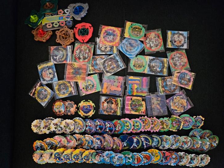 Beyblade Spinners Collectie Lays & Kelloggs, Verzamelen, Speelgoed, Gebruikt, Ophalen of Verzenden