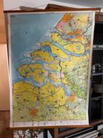 Zeeland / Deltagebied, Antiek en Kunst, Antiek | Schoolplaten, Ophalen of Verzenden, Aardrijkskunde