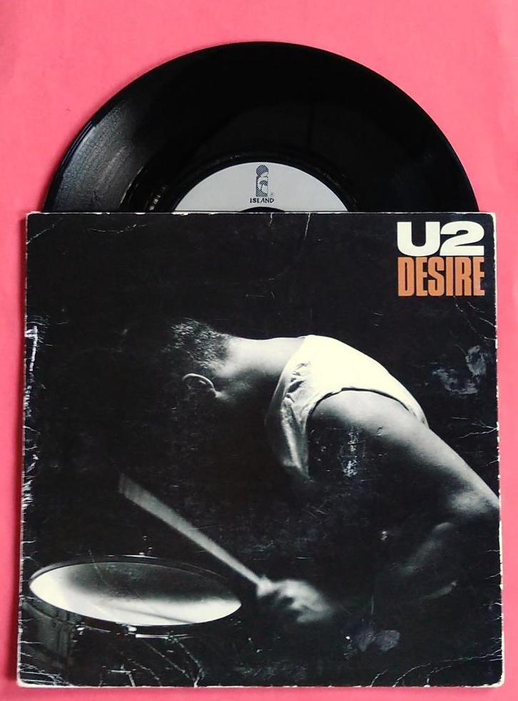 U2 - Desire (*), Cd's en Dvd's, Vinyl Singles, Single, 7 inch, Verzenden