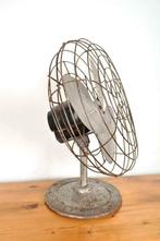 Grote ventilator USA +/-1930 decoratief gietijzeren voet, Ophalen of Verzenden, Gebruikt