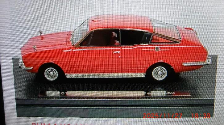 Sunbeam Rapier Fastback 1:43, Hobby en Vrije tijd, Modelauto's | 1:43, Nieuw, Auto, Overige merken, Ophalen of Verzenden