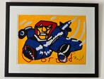 Herman Brood - Vliegtuig - Handgesigneerd - 187/250, Antiek en Kunst, Ophalen of Verzenden