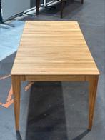Eiken tafel uitschuifbaar, verlengbaar, tijdloos design, Ophalen, Eikenhout, 50 tot 100 cm, Vijf personen of meer