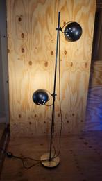 Vintage design vloerlamp bollamp jaren zestig zeventig, Huis en Inrichting, Lampen | Vloerlampen, Ophalen, Vintage design, Zo goed als nieuw