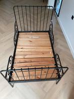 Ikea Minnen Meegroeibed zwart, Huis en Inrichting, 90 cm, Eenpersoons, Zwart, Ophalen of Verzenden