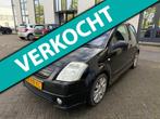 Citroen C2 1.6i-16V VTS / NAP / APK / AIRCO / 2 SLEUTELS / M, Voorwielaandrijving, 450 kg, Gebruikt, 4 cilinders
