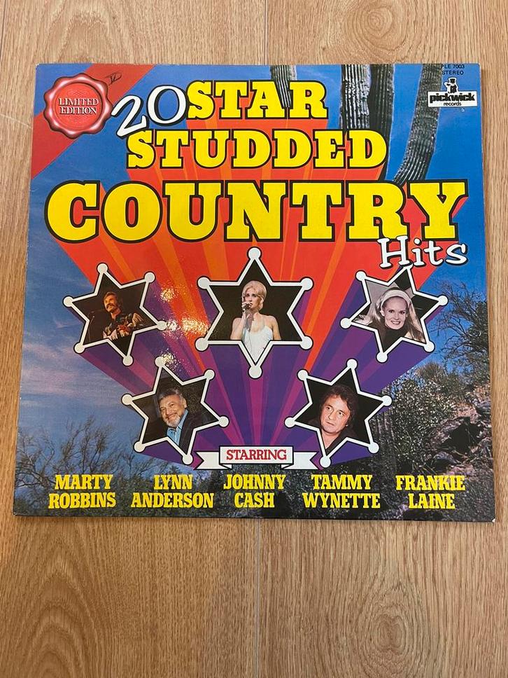 LP verzamelalbum 20 Star Studded Country Hits, Cd's en Dvd's, Vinyl | Country en Western, Ophalen of Verzenden
