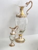 ANTIQUE BUTTONON DISTILLERIES CRYSTAL BOTTLE 1960s, Antiek en Kunst, Antiek | Glas en Kristal, Ophalen of Verzenden