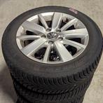 Velgen met winterbanden - VW 5x112, Auto-onderdelen, Banden en Velgen, Ophalen, Velg(en), 16 inch, 205 mm