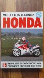 Honda CBR600F & CBR1000F Reparatie Handboek 1987-1990, Boeken, Ophalen of Verzenden, Gelezen, Peters, Merk of Model