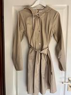 Fijne licht beige Rains regenjas/ trenchcoat maat X/XS, Gedragen, Beige, Maat 34 (XS) of kleiner, Ophalen of Verzenden