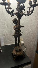 Kandelaar massief, Antiek en Kunst, Ophalen, Koper of Brons