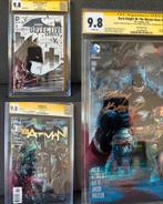 Batman dark knight cgc 9,8 signed sketch art 3x hot toys, Meerdere comics, Ophalen of Verzenden, Zo goed als nieuw, Amerika