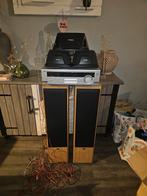 Stereo met boxen - Technisch onbekend, Audio, Tv en Foto, Stereo-sets, Overige merken, Gebruikt, Tuner of Radio, Losse componenten