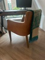 Riviera Maison lederen stoelen 2 stuks, Huis en Inrichting, Stoelen, Ophalen, Zo goed als nieuw, Twee