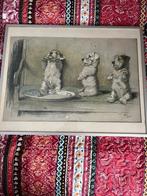 Origineel gesigneerde tekening Cecil Aldin, Antiek en Kunst, Ophalen