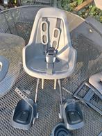 Bobike Mini One Urban Gray voorzitje + windscherm, Ophalen, Bobike, Gebruikt, Voetsteuntjes