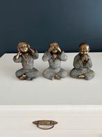 Buddha beeldjes horen zien zwijgen monnik nieuw, Ophalen of Verzenden, Nieuw, Overige typen