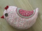 Kussen vogeltje, soort Oilily/Laura Ashley style sierkussen, Ophalen of Verzenden, Nieuw