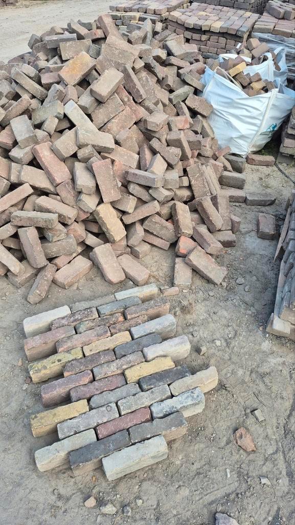 ✅️🧱Oude Waaltjes - Sfeervol & Gebruikt, Tuin en Terras, Tegels en Klinkers, Gebruikt, Keramiek, 10 m² of meer, Ophalen of Verzenden