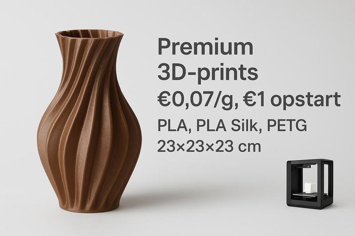 3D PrintLab Amsterdam - Jouw ontwerp geprint!, Computers en Software, 3D Printers, Nieuw, Ingebouwde Wi-Fi, Ophalen of Verzenden