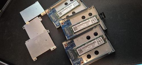 3X NVMe SSD 256GB – Union Memory PCIe Gen3  (Met behuizing), Computers en Software, Harde schijven, Zo goed als nieuw, Laptop